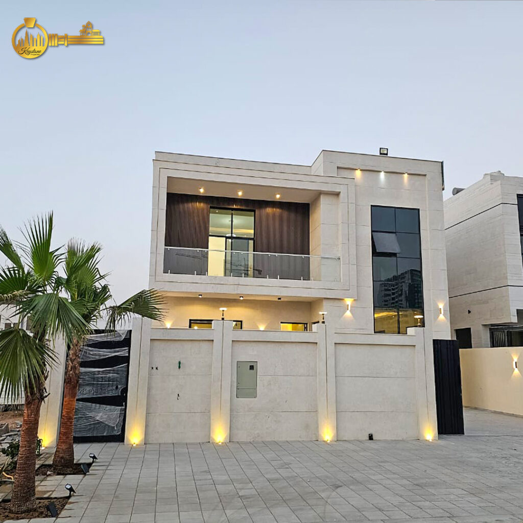 79-🏡 New Luxury Villa for Sale in Al Amerah, Ajman – 5 Master BR + Maid’s Room Direct from Owner!
