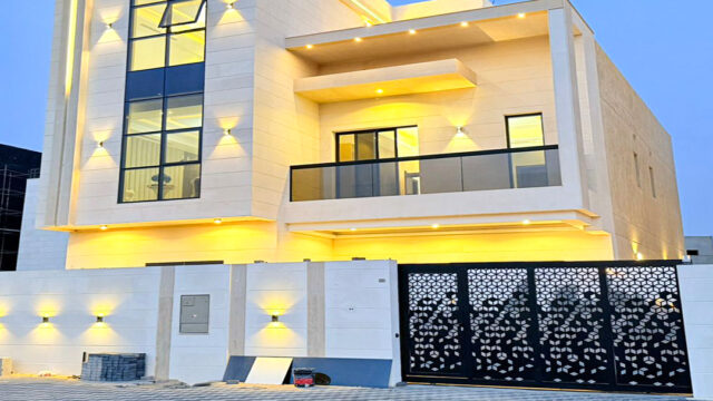 🏡 2 Story Villa for Sale in Al Amerah, Ajman 6 Master Bedrooms 4 Kitchens