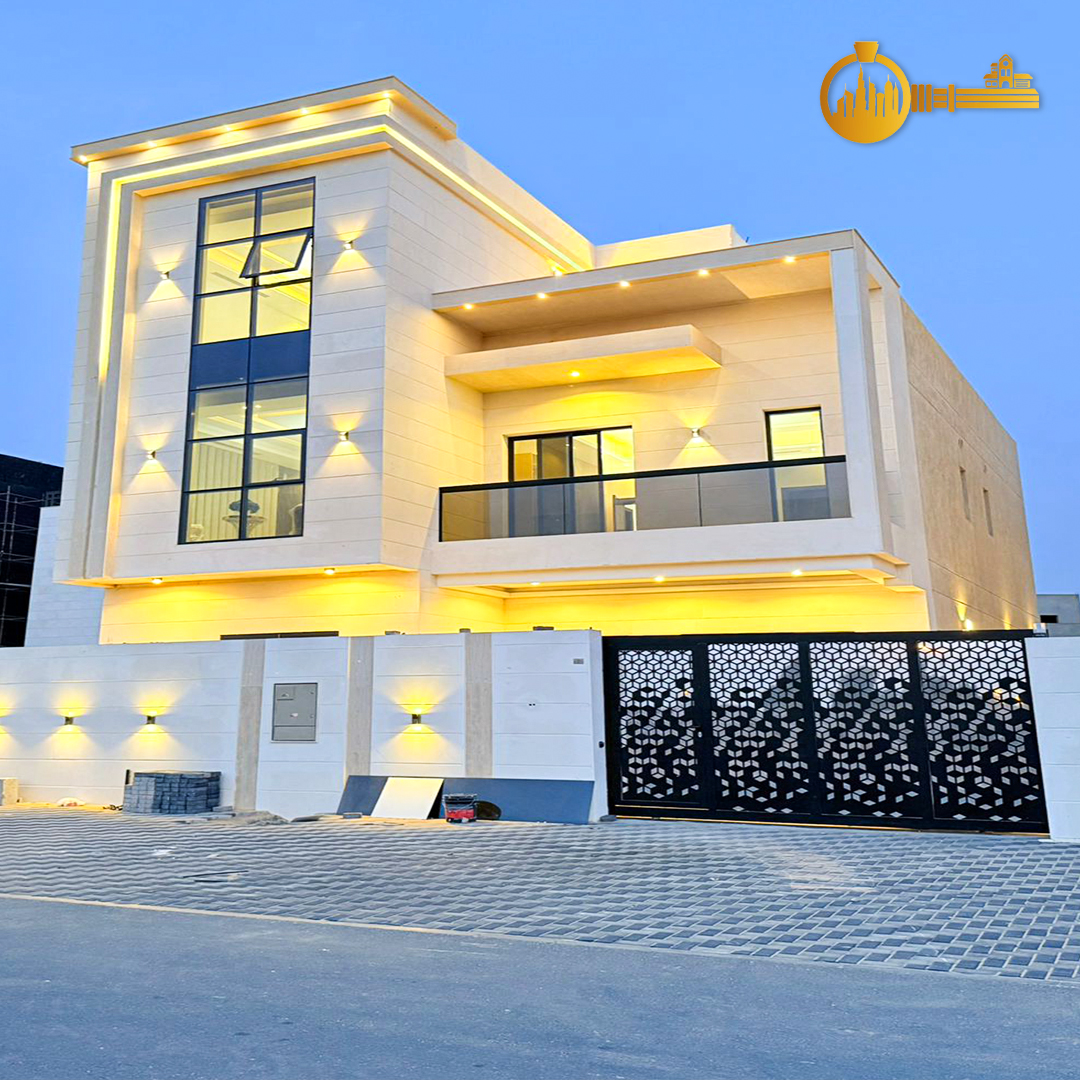🏡 2 Story Villa for Sale in Al Amerah, Ajman 6 Master Bedrooms 4 Kitchens