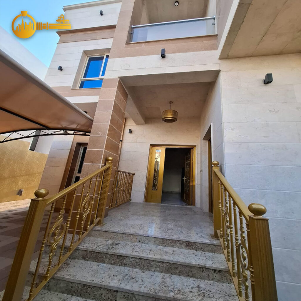 🏡 Brand New 2 Story Villa for Sale in Al Yasmeen, Ajman 5 Master Bedrooms, 8 Bathrooms -1