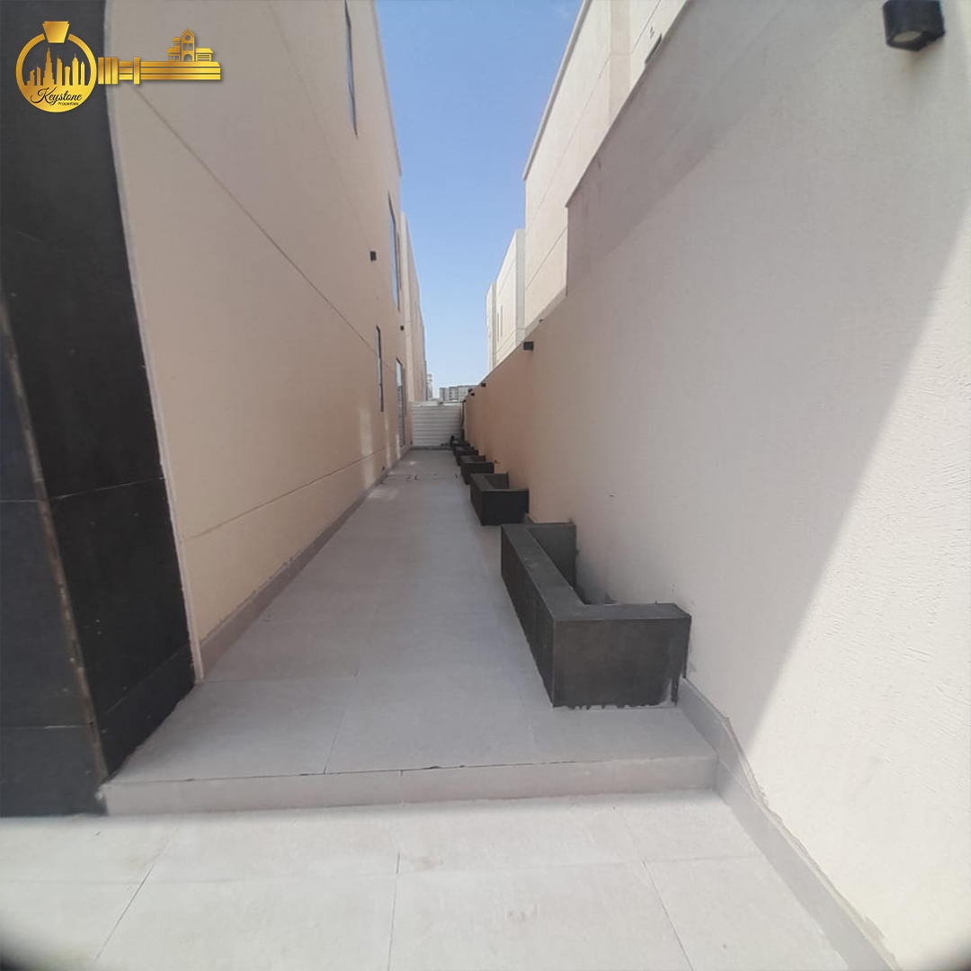 🏡 Brand New Luxury Villa for Rent in Al Helio 2, Ajman 5 Master BR Fully Equipped Kitchen-16